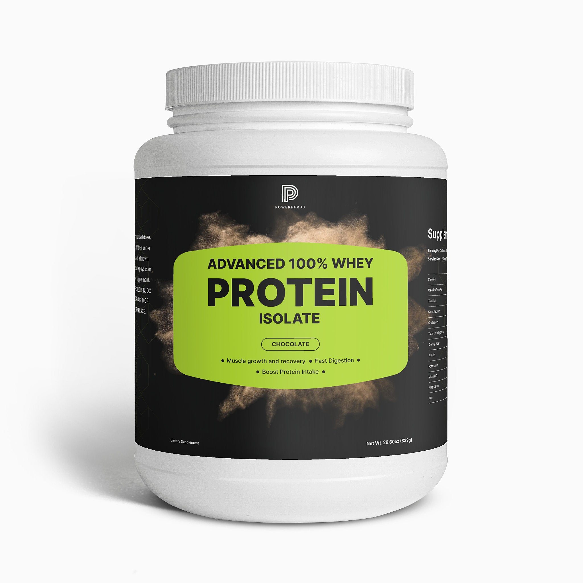 Advanced 100% Whey Protein Isolate (Chocolate)