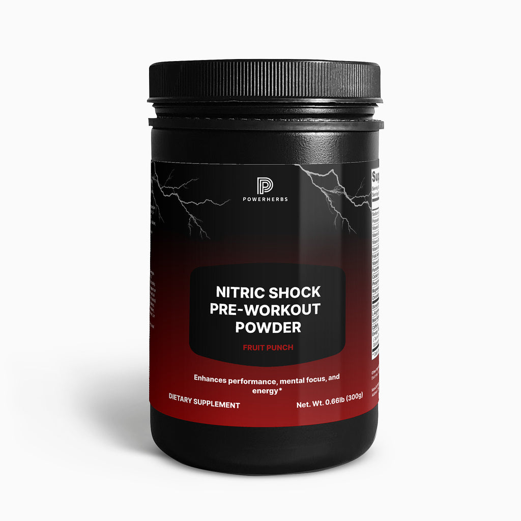 Nitric Shock Pre-Workout Powder (Fruit Punch)